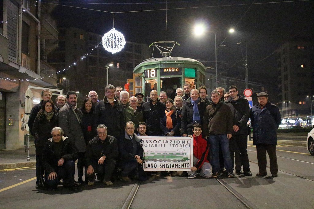Sabato 19 dicembre 2015: Buon Natale e Buon 2016 con il tram degli auguri dell'ARSMS